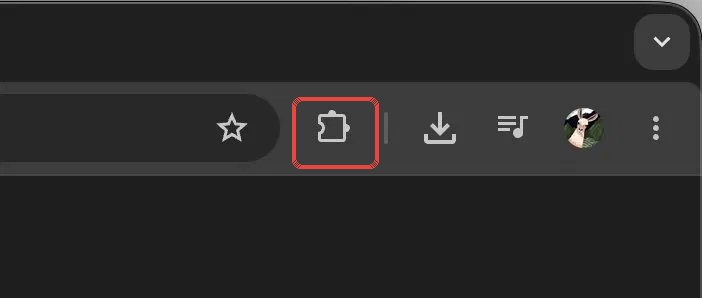 Иконка расширений